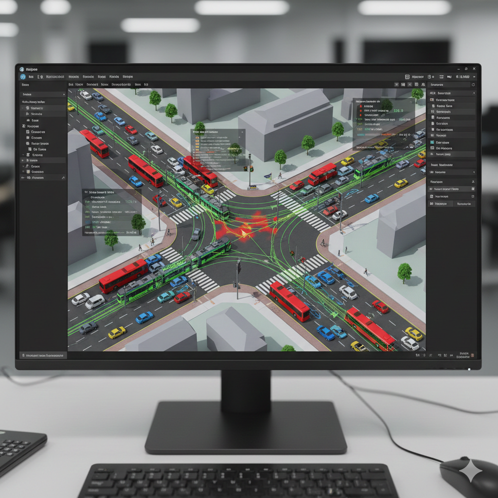 Şehirlerin Dijital Laboratuvarı SUMO Simulation of Urban MObility Nedir